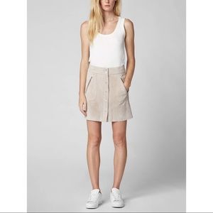 blankNYC suede skirt
